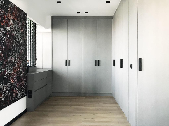 Căn hộ màu xám không hề đơn điệu - Ảnh 3.