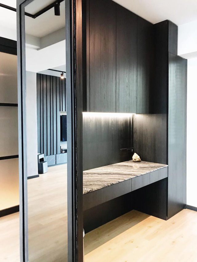 Căn hộ màu xám không hề đơn điệu - Ảnh 4.