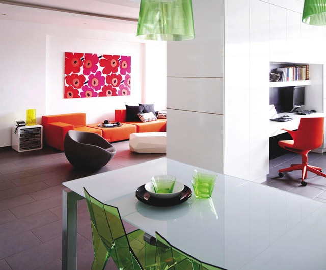 7 ý tưởng nội thất cho người thích màu cam - Ảnh 3.