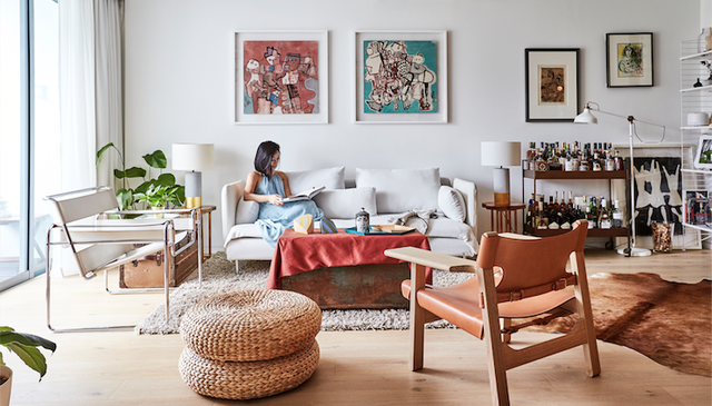 Căn hộ nhỏ mang phong cách Boho thoải mái - Ảnh 1.