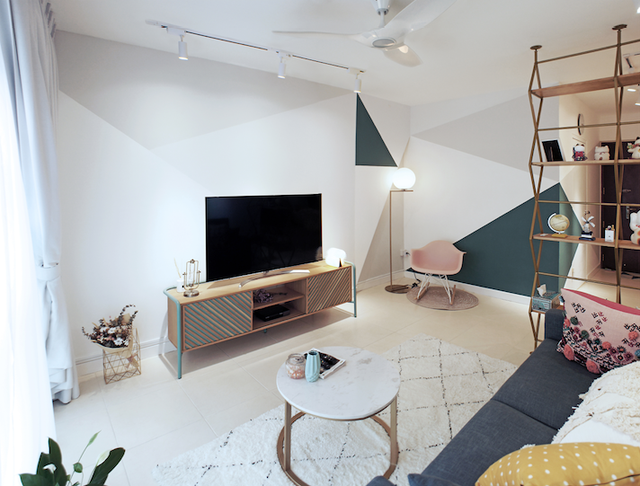 Căn hộ với những mảng tường độc đáo - Ảnh 1.