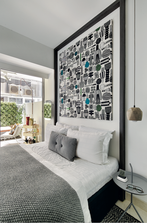 9 ý tưởng treo tranh cho mảng tường đầu giường - Ảnh 9.