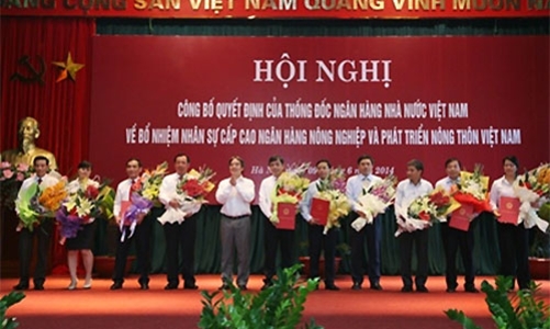 Người BIDV và Vietcombank đảm nhiệm vị trí cao cấp tại Agribank
