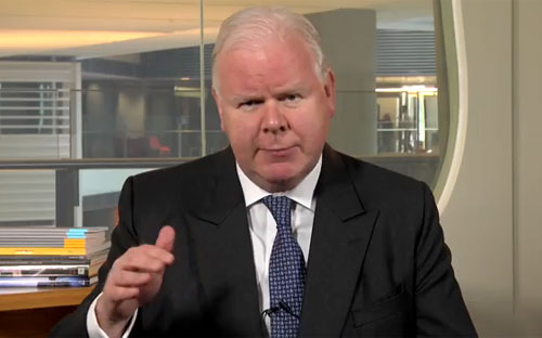 <b> </b>Ông Micheal Smith, CEO của ngân hàng ANZ.