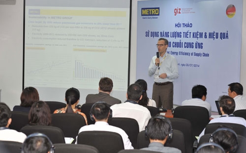 Các chuyên gia năng lượng thuộc tổ chức GIZ đã cung cấp thông tin về 
khung pháp lý và những ví du điển hình về việc xây dựng và ứng dụng hệ 
thống quản lý năng lượng tại Việt Nam.