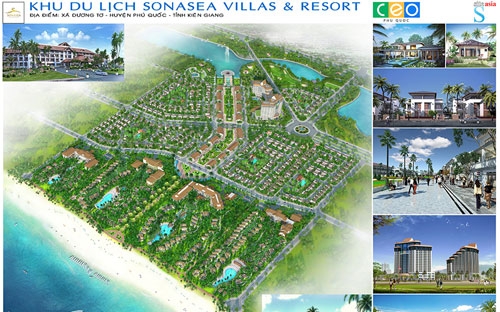 <font face="Arial, Verdana" size="2">Dự án Sonasea Villas & Resort, một trong những dự án trọng điểm của CEO Group tại Phú Quốc.</font>