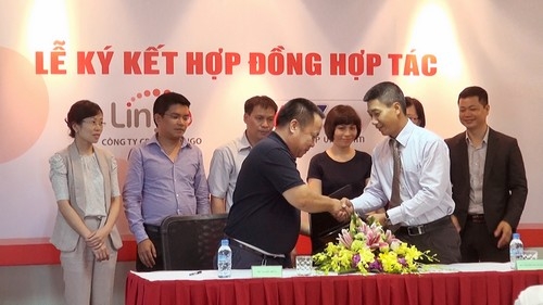 Lễ ký kết hợp tác VTVcab - Lingo.