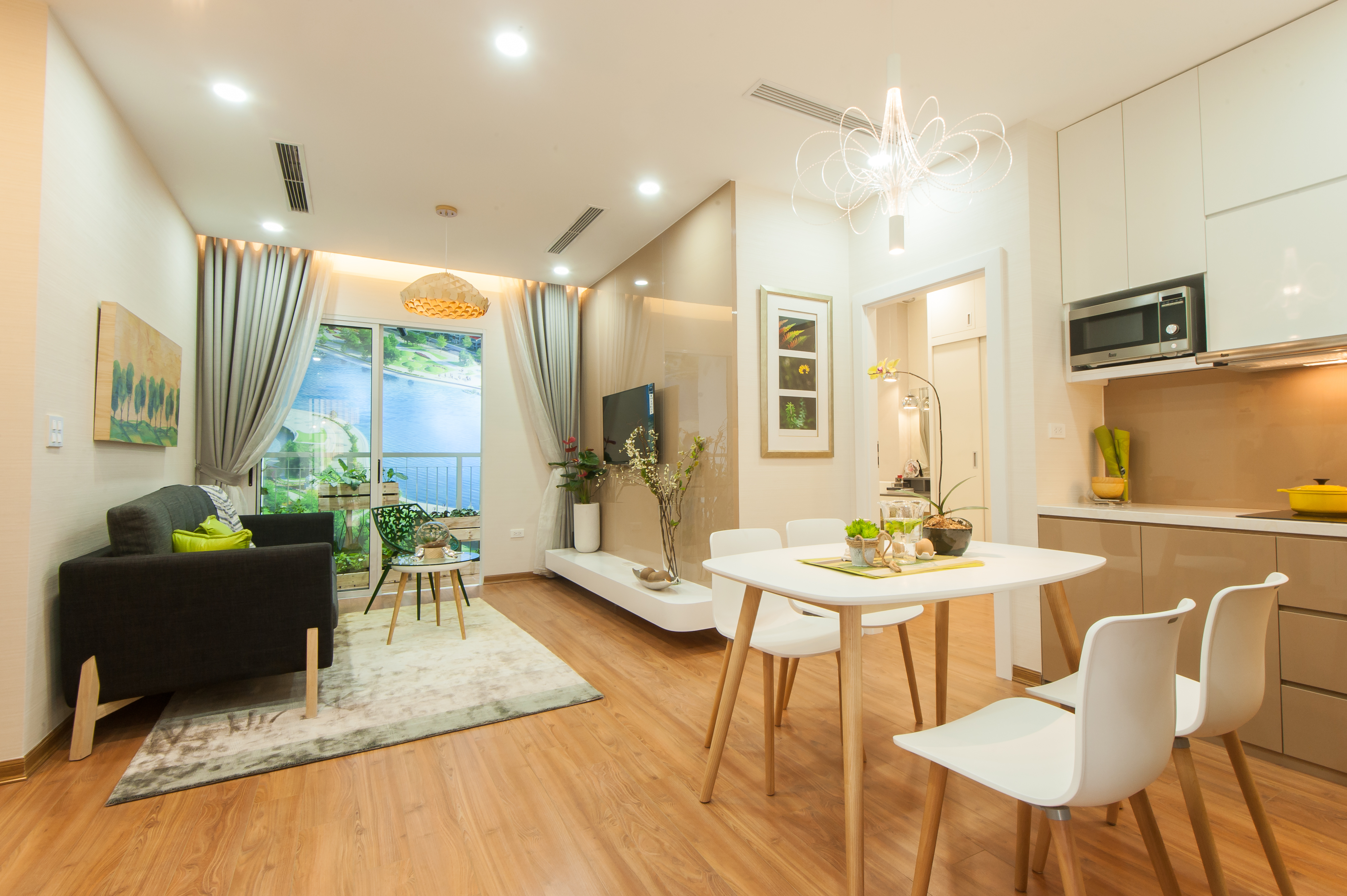 <font face="Arial, Verdana"><span style="font-size: 13.3333px;">Nội thất cao cấp và tiện nghi của Anland giúp khách hàng giảm chi phí mua sắm khi nhận căn hộ mới</span></font>