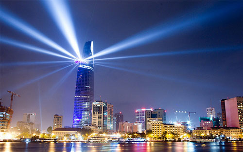 Bitexco Financial Tower tại Tp.HCM.<br>