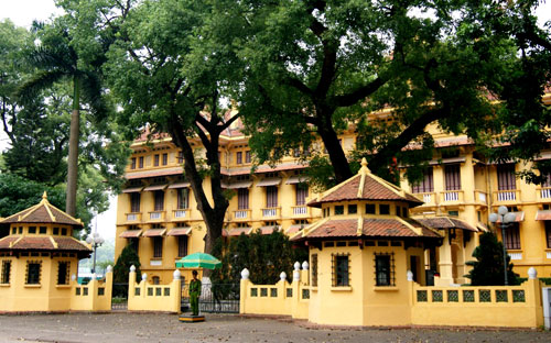 Trụ sở Bộ Ngoại giao tại Hà Nội.<br>