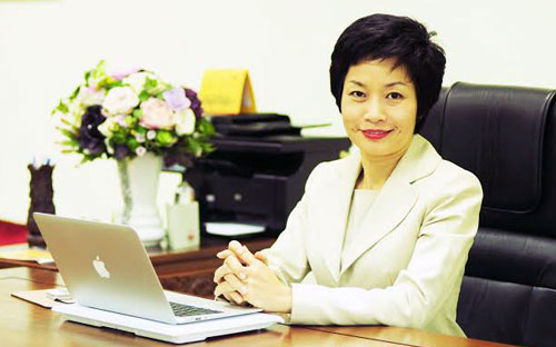 Tổng giám đốc NCB Trần Hải Anh.<br>