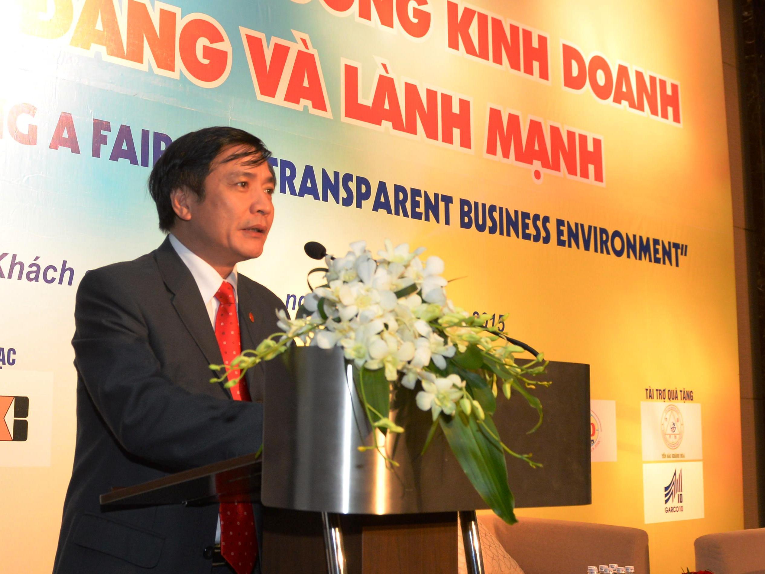 Ông Bùi Văn Cường, Bí thư Đảng ủy Khối Doanh nghiệp Trung ương.