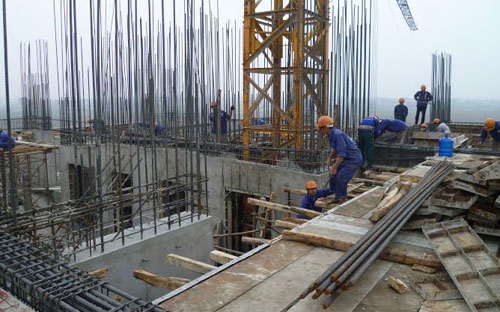 Tiến độ của dự án CT Numer One tính đến ngày 11/5/2014.<br>