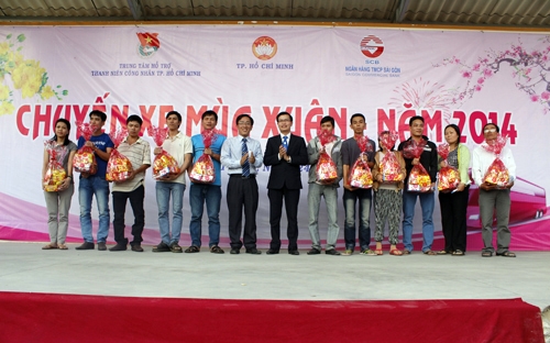 Phát triển ngân hàng ngày càng lớn mạnh đi đôi với công tác từ thiện hỗ 
trợ cộng đồng ngày càng nhân rộng là mục tiêu của lãnh đạo và toàn thể 
cán bộ nhân viên SCB.