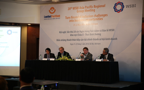 Hội nghị thường niên các Ngân hàng Tiết kiệm khu vực châu Á - Thái 
Bình Dương lần thứ 20, do Ngân hàng Bưu điện Liên Việt 
(LienVietPostBank) và Hiệp hội Ngân hàng tiết kiệm và bán lẻ thế giới 
(WSBI) phối hợp tổ chức trong hai ngày 21 và 22/5 vừa qua.<br>