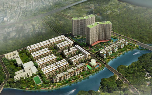 Phối cảnh dự án Jamona City.