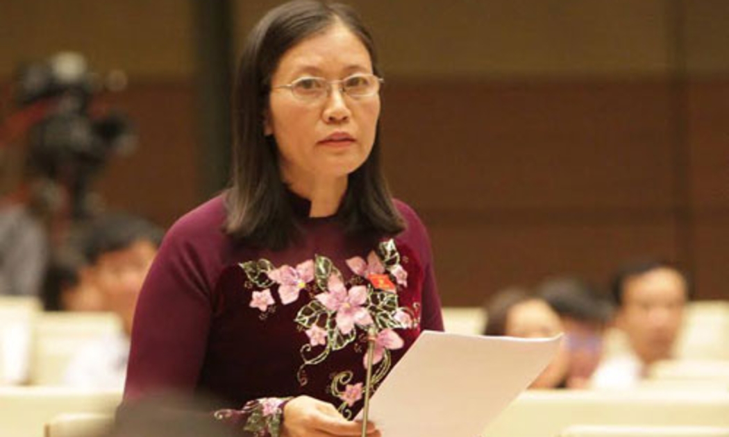 Đại biểu Lê Thị Nga.