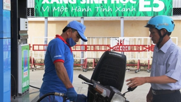 Giá xăng sinh học E5 giảm 320 đồng/lít