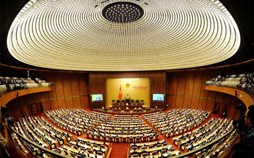 Hội trường Quốc hội.<br>