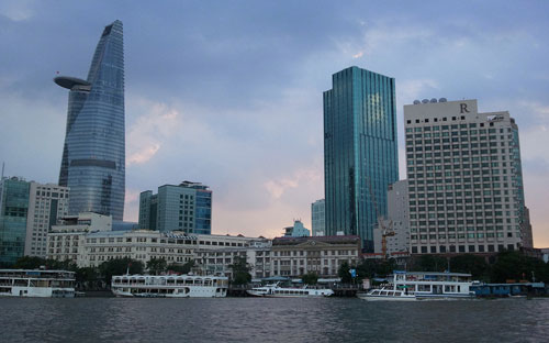 Một góc Tp.HCM.<br>