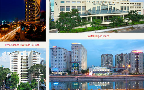 Một góc trang web của Tổng công ty Bến Thành.<br>