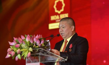 Ông Lê Phước Vũ, Chủ tịch Tập đoàn Hoa Sen.