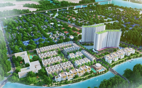 Phối cảnh dự án Jamona City.<br>