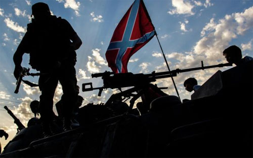 Giao tranh vẫn chưa ngừng ở miền đông Ukraine - Ảnh: Sputnik.