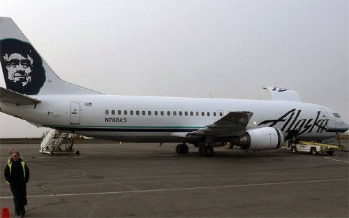 Vụ việc của Alaska Airlines được phát hiện khi chiếc máy bay có lịch 
trình từ Seattle tới Los Angeles này đã bay được 14 phút và lên tới độ 
cao ổn định gần 11.000 m.