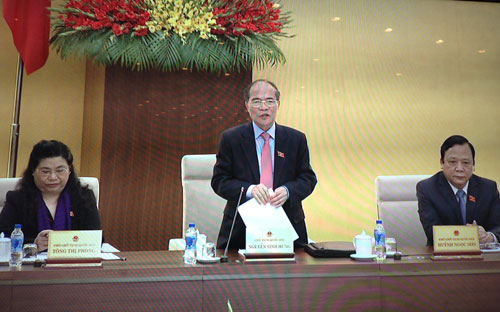 <span class="fig">Phiên họp thứ 35 Ủy ban Thường vụ Quốc hội.</span>