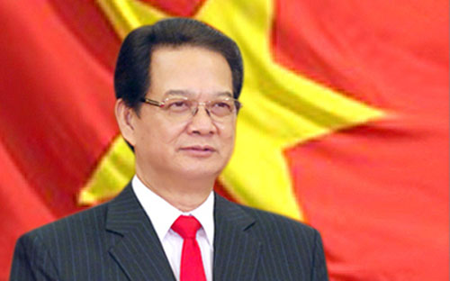 Thủ tướng Nguyễn Tấn Dũng.<br>