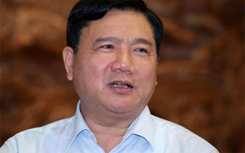 Bộ trưởng Bộ Giao thông Vận tải Đinh La Thăng. 