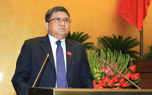 Chủ nhiệm Ủy ban Kinh tế Nguyễn Văn Giàu.