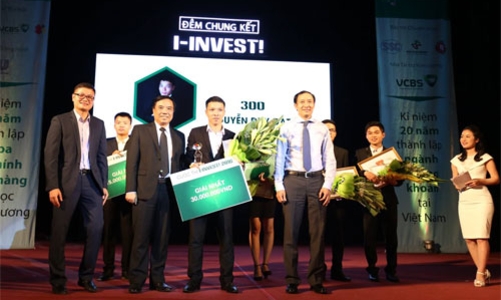 Trao giải cho 5 thí sinh về đích tại cuộc thi I-Invest!2016