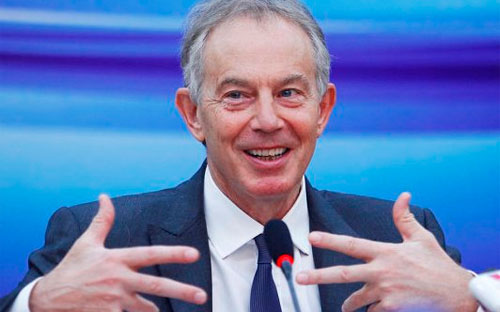 Cựu Thủ tướng Anh Tony Blair.