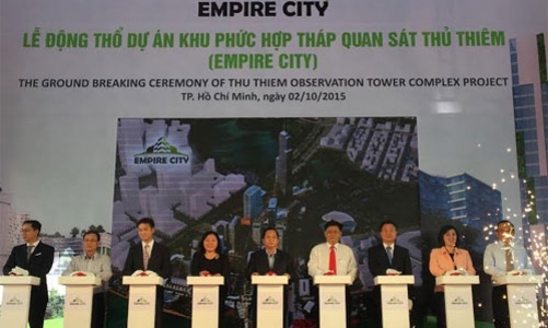 1,2 tỷ USD xây tổ hợp dự án Empire City ở Thủ Thiêm