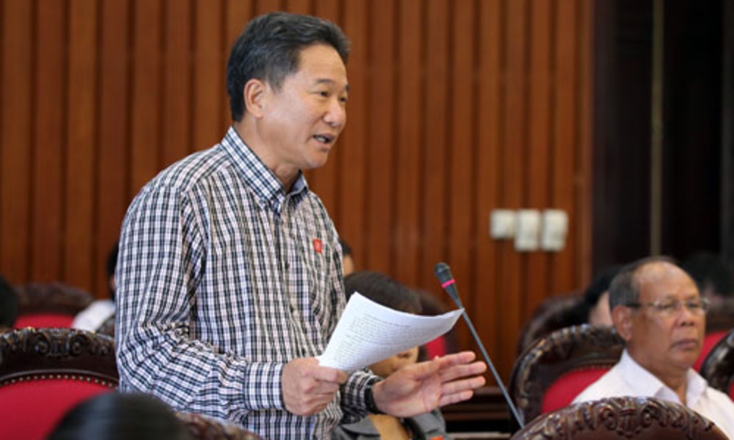 Đại biểu Nguyễn Bá Thuyền đề nghị quyền hạn của Kiểm toán Nhà nước phải gắn với trách nhiệm.
