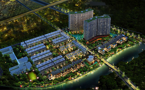 Phối cảnh dự án Jamona City.