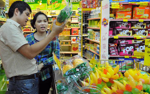 Trong tháng, chỉ có 4 nhóm hàng tăng giá so với tháng trước với mức tăng dưới 0,3%.