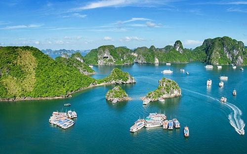 Một góc vịnh Hạ Long, Quảng Ninh.<br>