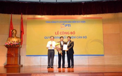 Lễ công bố quyết định bổ nhiệm nhân sự cấp cao của Tổng công ty PTI.