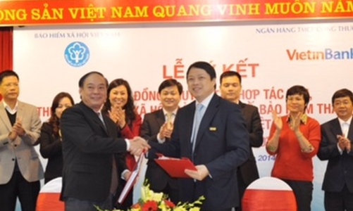 VietinBank sẽ thu nợ bảo hiểm giúp Bảo hiểm Xã hội