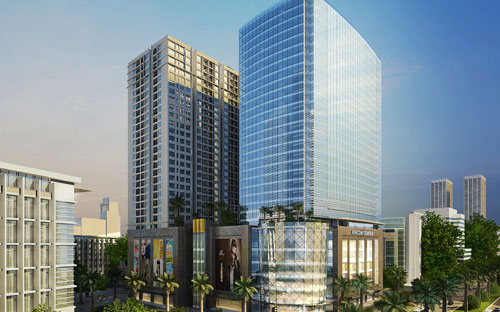 <span style="font-family: 'Times New Roman'; font-size: 14.6666669845581px;">Với chiều cao 30 tầng, TNR Tower gồm 6 tầng đế là trung tâm thương mại Vincom Centre, nằm phía bên ngoài tòa nhà Vinhomes Nguyễn Chí Thanh.&nbsp;</span>