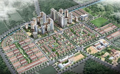Phối cảnh tổng thể dự án Westpoint của Công ty Lũng Lô 5.<br>