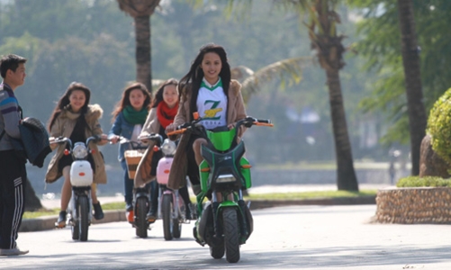 Miễn lệ phí trước bạ xe máy điện đến tháng 7/2015