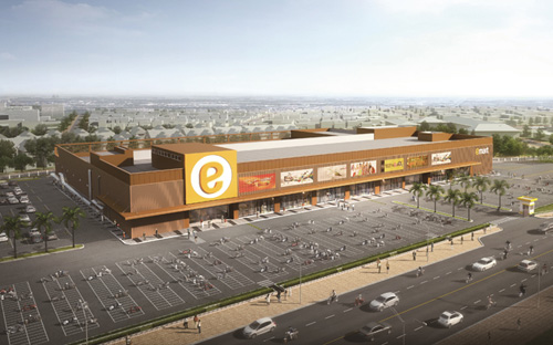 Phối cảnh trung tâm thương mại Emart đầu tiên tại Việt Nam. 