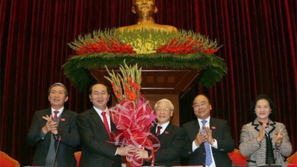 Tổng bí thư Nguyễn Phú Trọng tái đắc cử