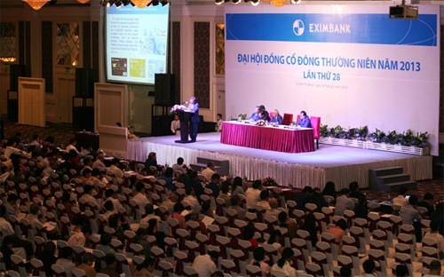 Đầu năm 2013, Eximbank đặt chỉ tiêu kế hoạch lợi nhuận trước thuế 3.200 tỷ đồng.<br>