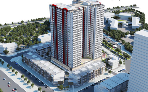 Hướng tới tập khách hàng là những gia đình trẻ, năng động, The ONE Residence được thiết kế linh hoạt với các căn hộ từ 60 - 83 m2. <br>