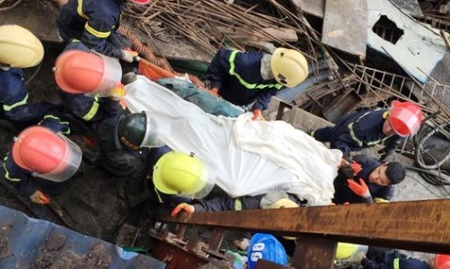 Sập giàn giáo tại dự án Formosa, ít nhất 14 người chết